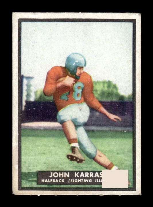 1951 Topps Magic #9 John Karras Poor HOF-10002402
