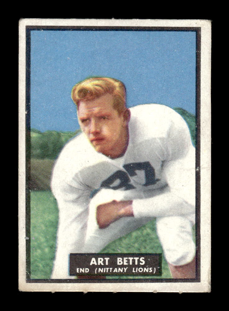 1951 Topps Magic #25 Art Betts Very Good HOF-10002406
