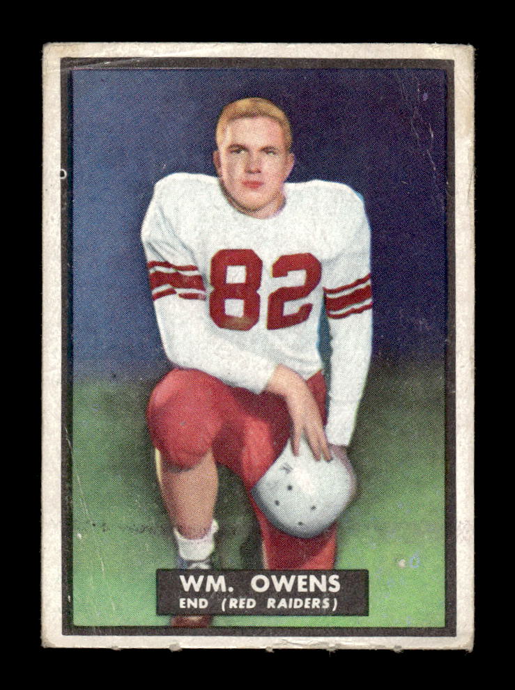 1951 Topps Magic #31 Bill Owens Very Good HOF-10002410