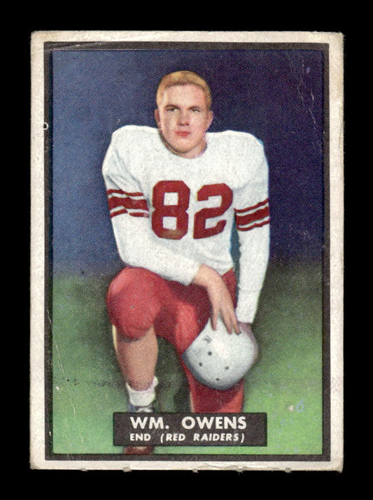 1951 Topps Magic #31 Bill Owens Very Good HOF-10002410