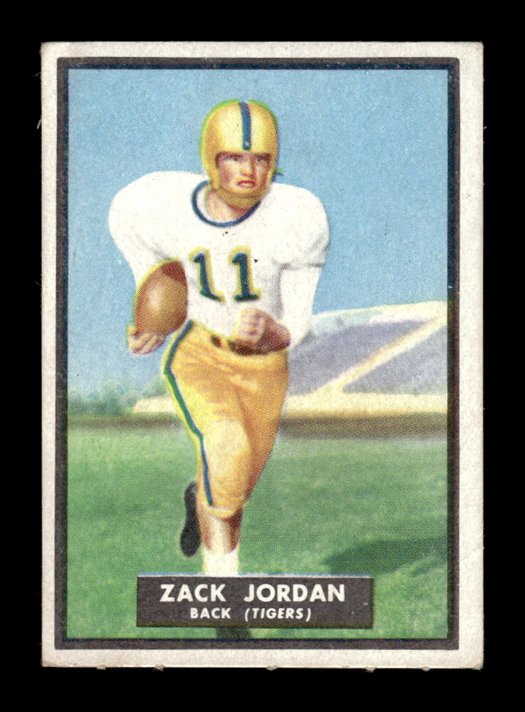 1951 Topps Magic #41 Zack Jordan Very Good HOF-10002415