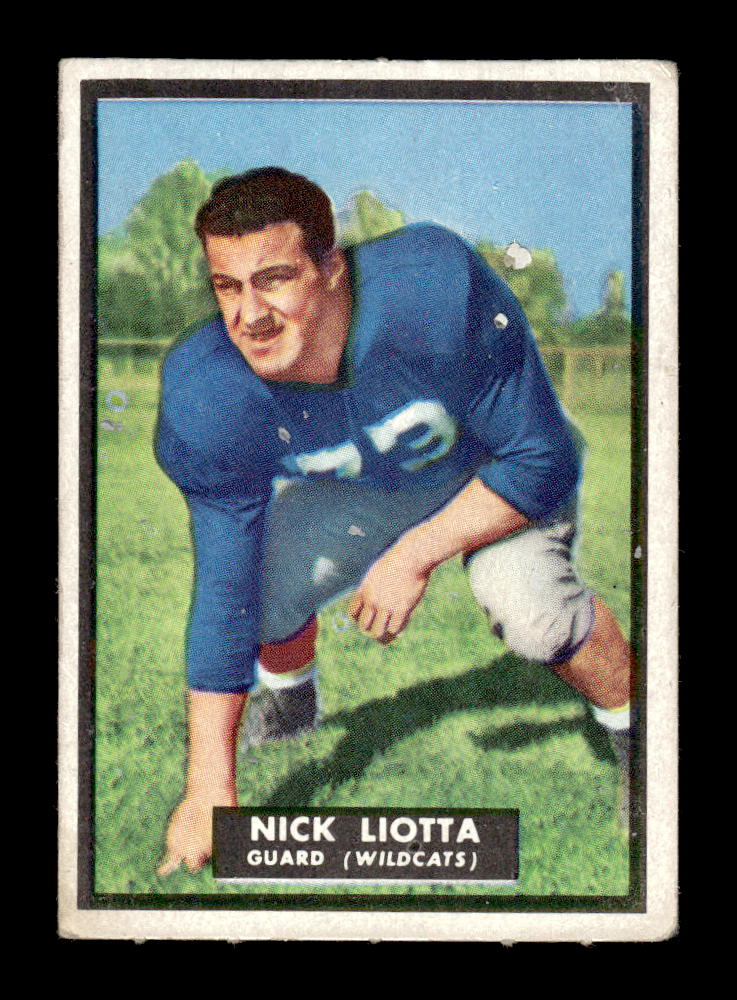 1951 Topps Magic #61 Nick Liotta Very Good HOF-10002422