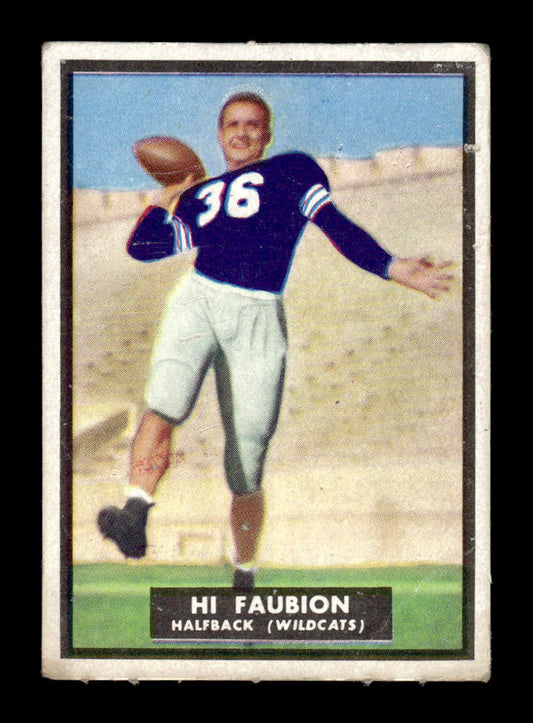 1951 Topps Magic #63 Hi Faubion Poor HOF-10002425