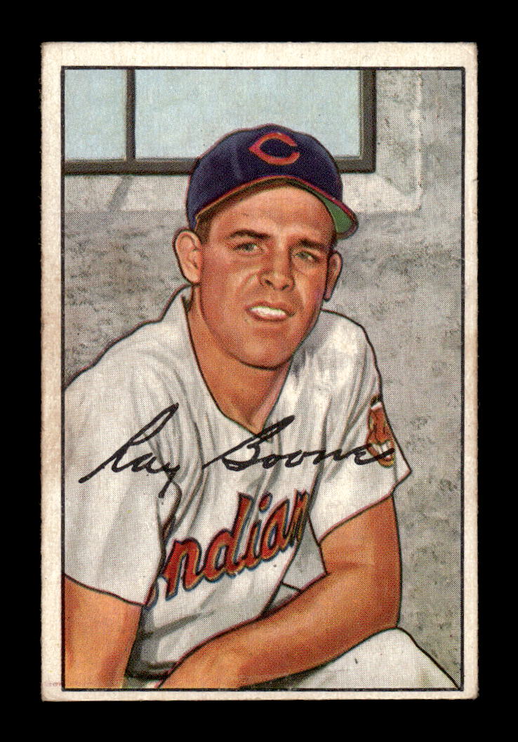 1952 Bowman #214 Ray Boone Very Good HOF-10002431