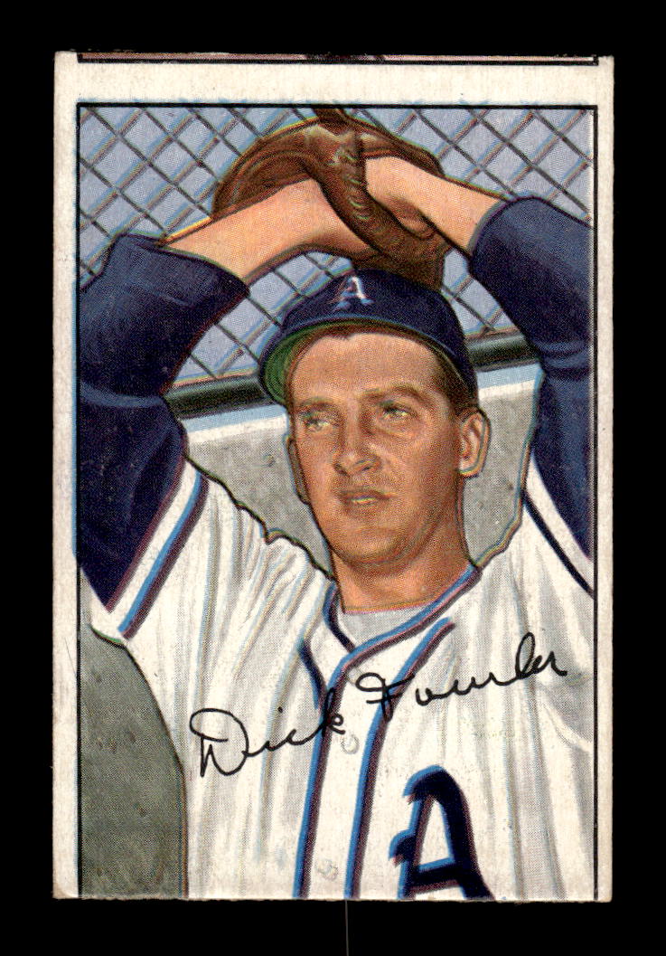 1952 Bowman #190 Dick Fowler Very Good HOF-10002440