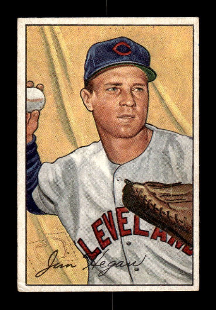 1952 Bowman #187 Jim Hegan Very Good HOF-10002441