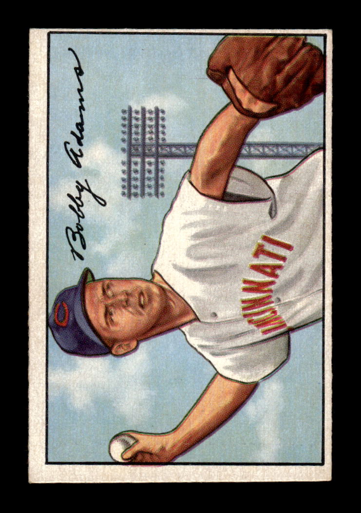 1952 Bowman #166 Bobby Adams Very Good HOF-10002444