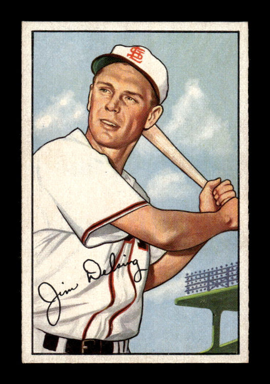 1952 Bowman #157 Jim Delsing Very Good HOF-10002445