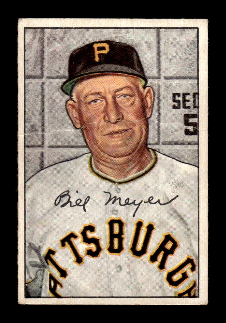 1952 Bowman #155 Billy Meyer Very Good HOF-10002446