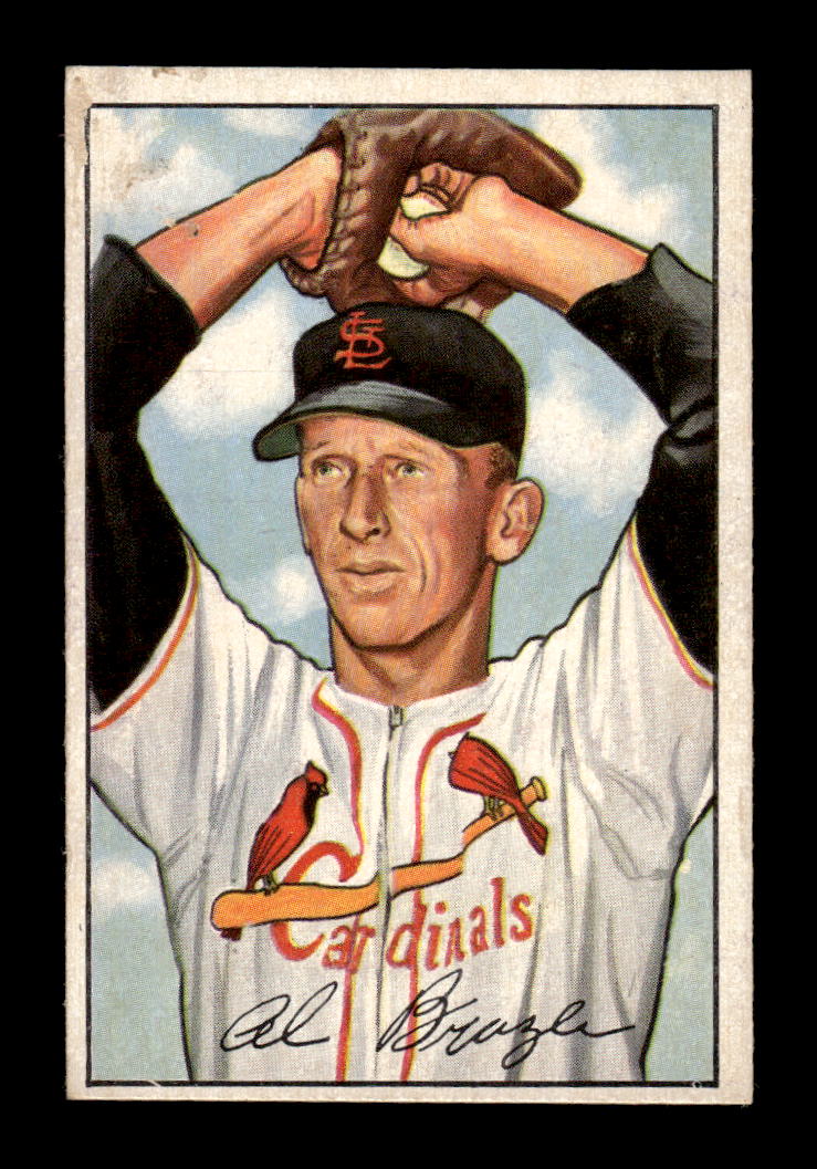 1952 Bowman #134 Al Brazle Very Good HOF-10002450