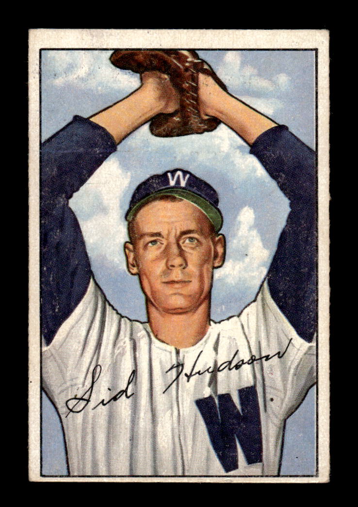 1952 Bowman #123 Sid Hudson Very Good HOF-10002454