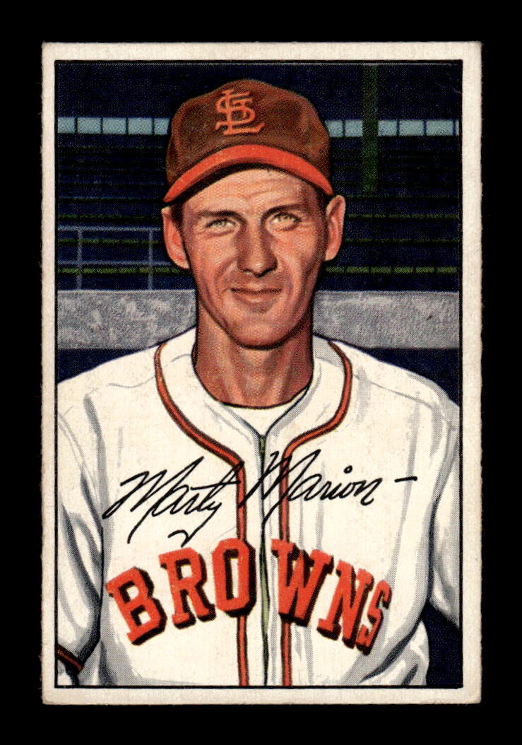 1952 Bowman #85 Marty Marion Very Good HOF-10002465