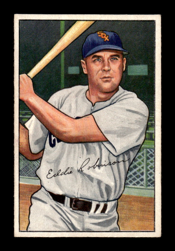 1952 Bowman #77 Eddie Robinson Very Good HOF-10002467