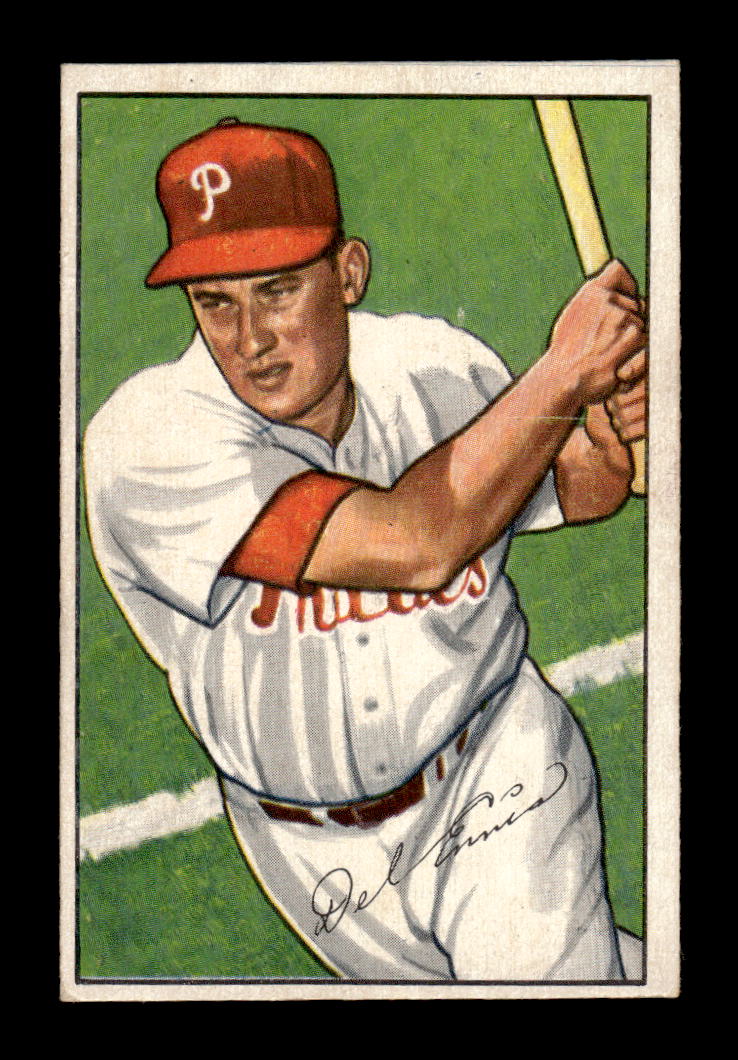 1952 Bowman #76 Del Ennis Very Good HOF-10002468