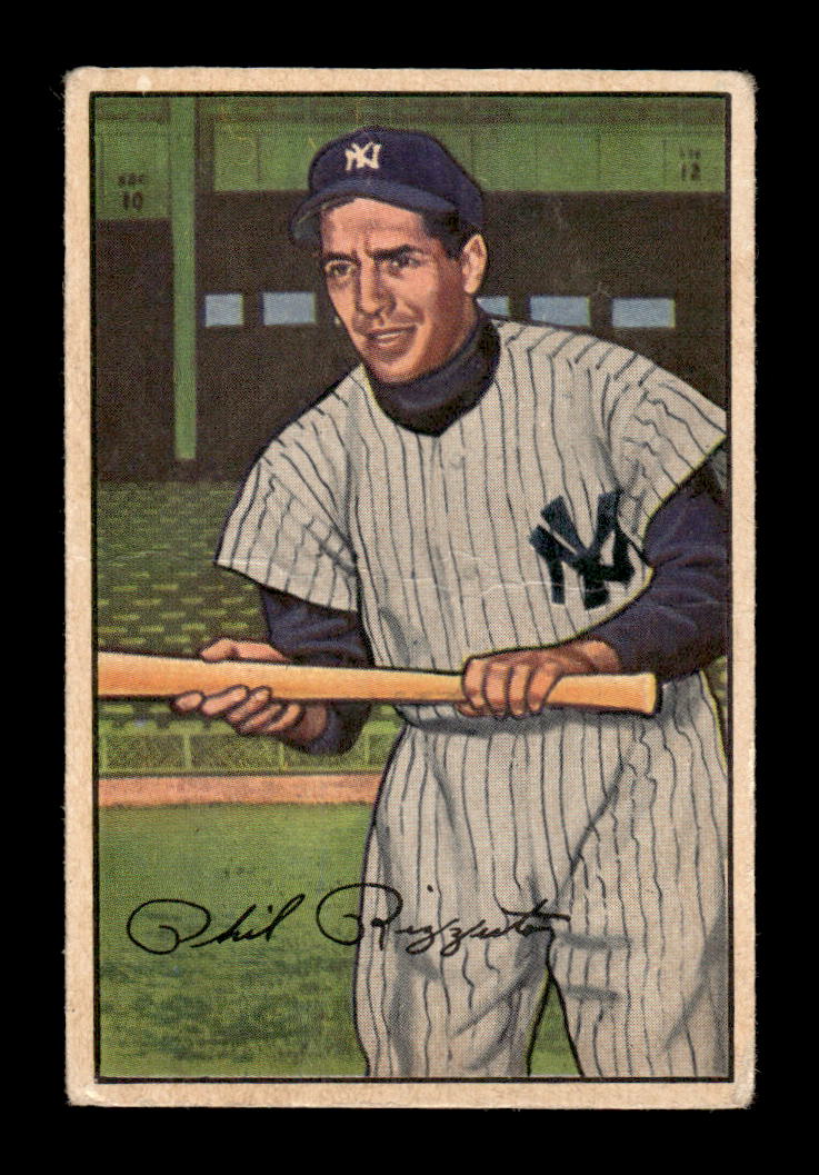 1952 Bowman #52 Phil Rizzuto Very Good crease HOF-10002477