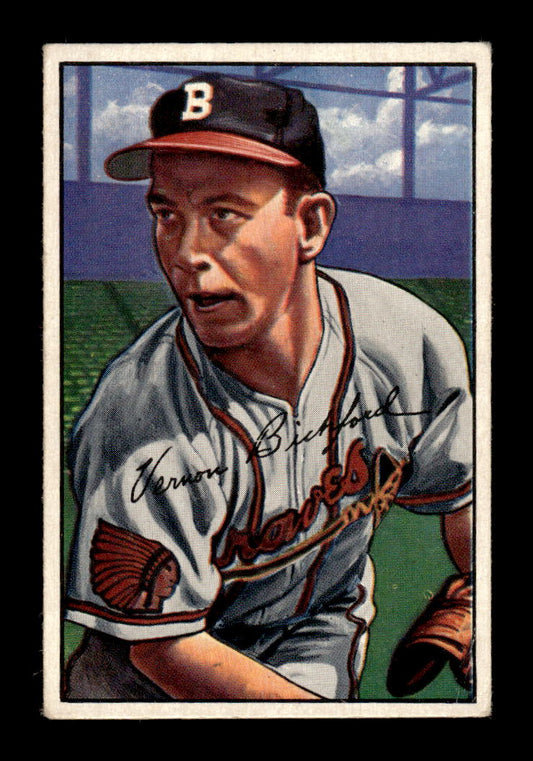 1952 Bowman #48 Vern Bickford Excellent HOF-10002480