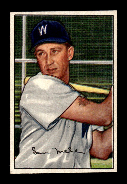 1952 Bowman #15 Sam Mele Very Good HOF-10002491