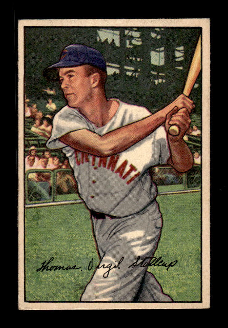 1952 Bowman #6 Virgil Stallcup Very Good HOF-10002493
