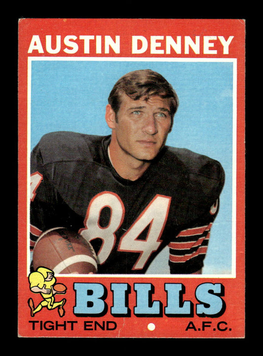 1971 Topps #187 Austin Denney Very Good HOF-10002496