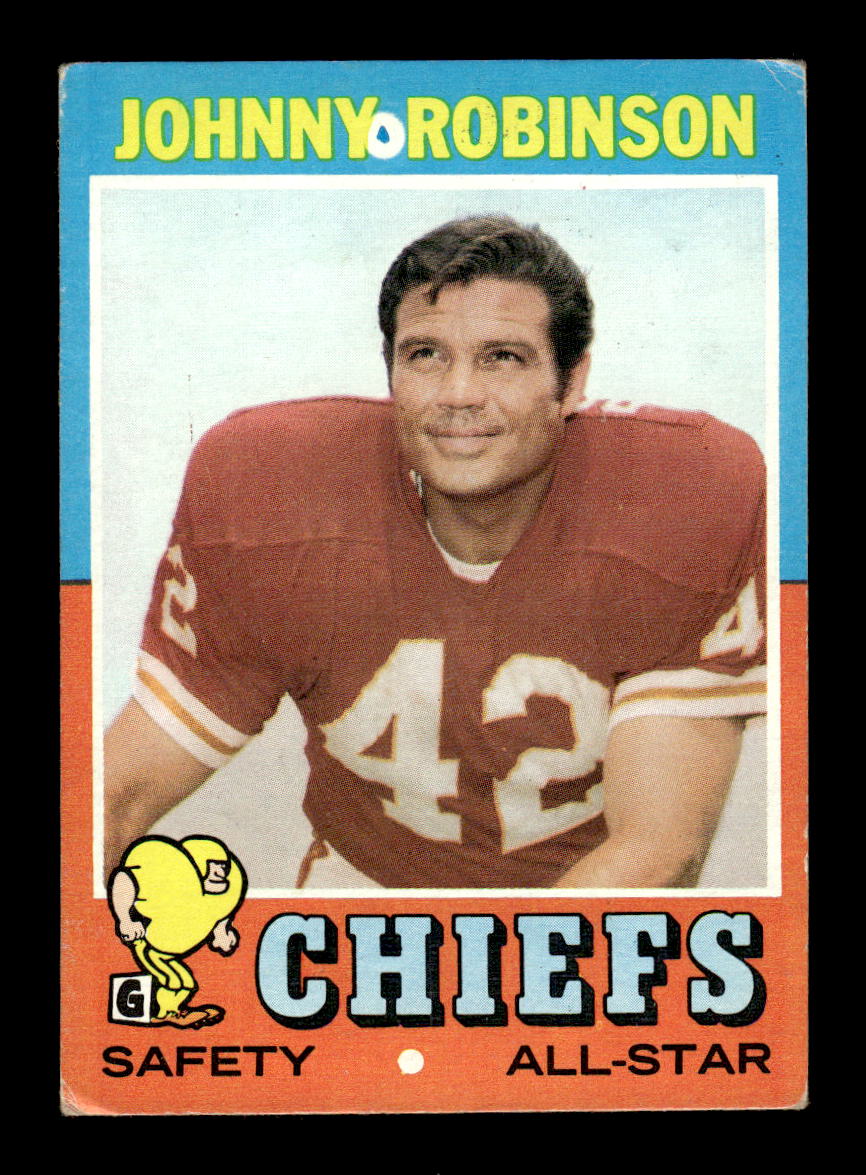 1971 Topps #88 Johnny Robinson Very Good HOF-10002500