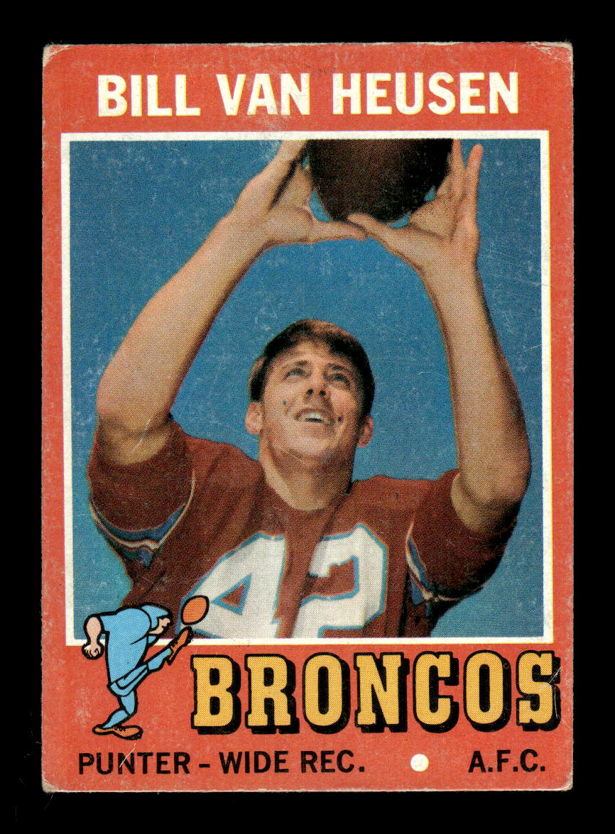 1971 Topps #9 Bill Van Heusen Very Good HOF-10002502