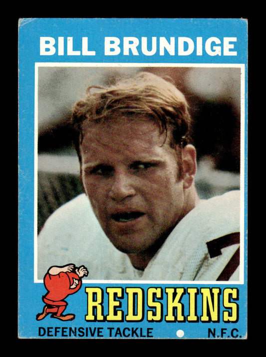 1971 Topps #216 Bill Brundige Very Good HOF-10002513