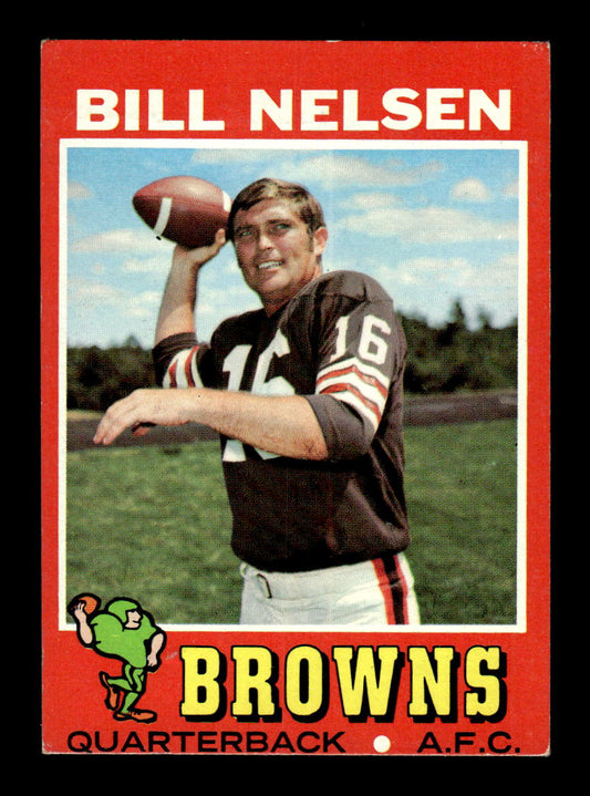 1971 Topps #220 Bill Nelsen Very Good HOF-10002514