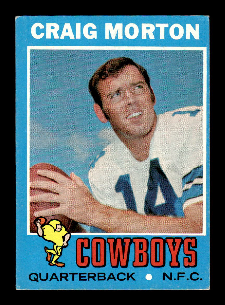 1971 Topps #171 Craig Morton Very Good HOF-10002516