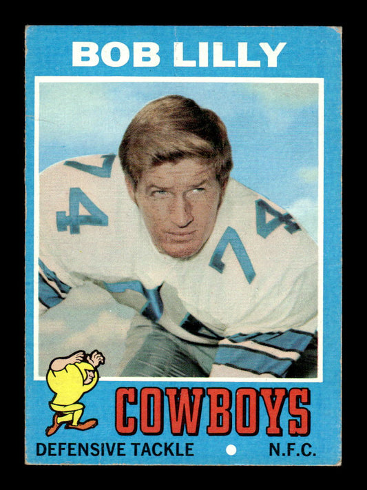 1971 Topps #144 Bob Lilly Very Good HOF-10002518