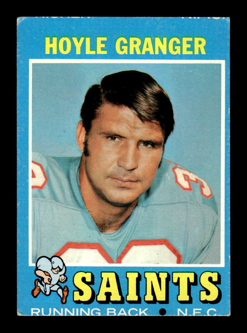 1971 Topps #198 Hoyle Granger Very Good HOF-10002521