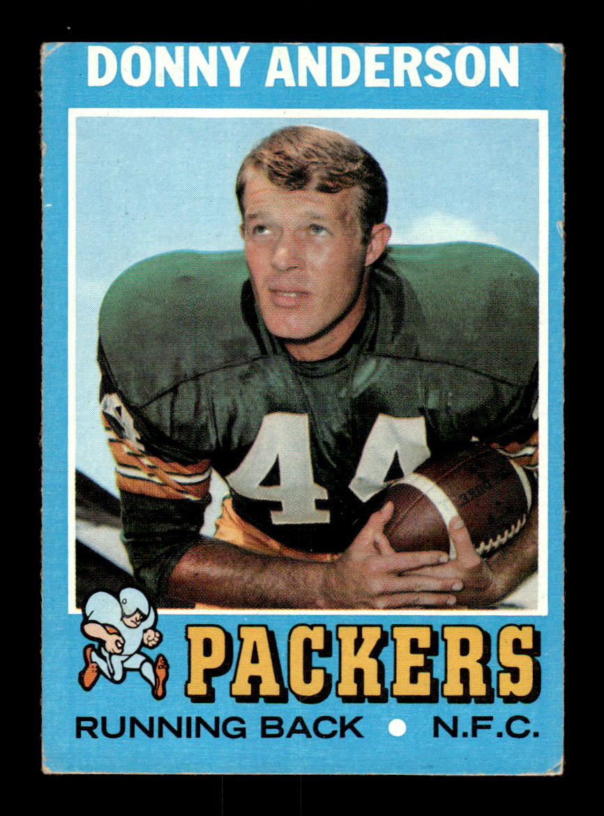 1971 Topps #162 Donny Anderson Very Good HOF-10002525