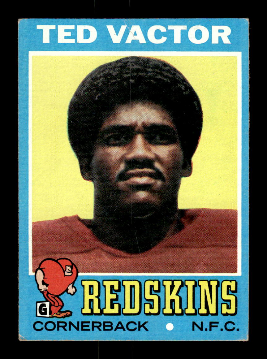 1971 Topps #159 Ted Vactor Very Good HOF-10002526