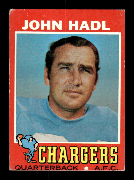 1971 Topps #255 John Hadl Very Good HOF-10002531