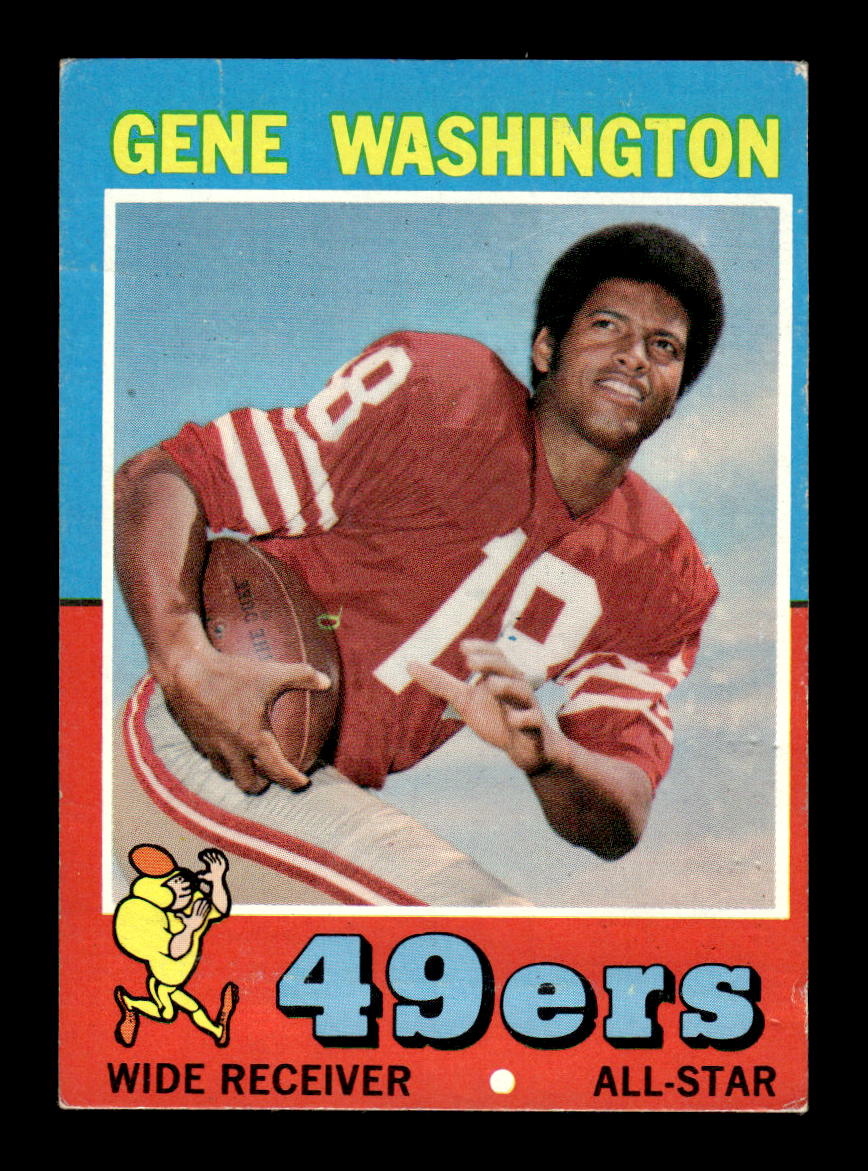 1971 Topps #165 Gene Washington Very Good HOF-10002543