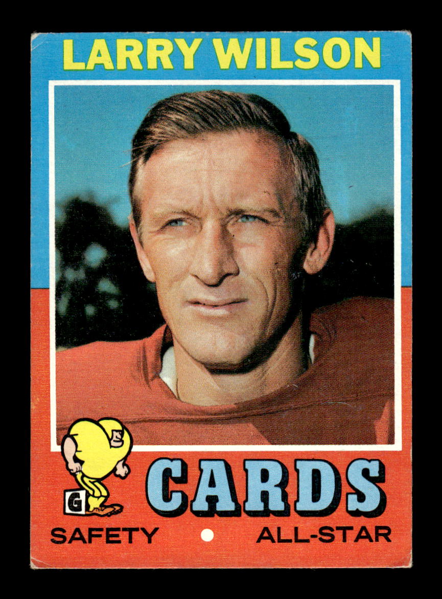 1971 Topps #20 Larry Wilson Very Good HOF-10002544