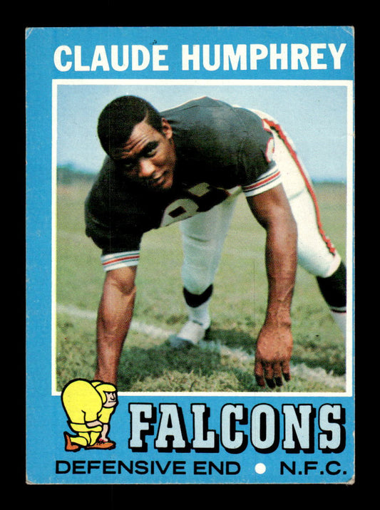 1971 Topps #218 Claude Humphrey Very Good HOF-10002550