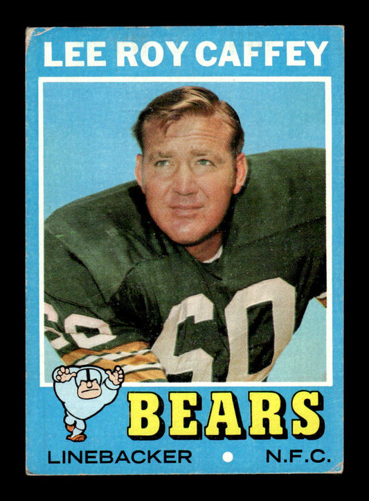 1971 Topps #203 Lee Roy Caffey Very Good HOF-10002552