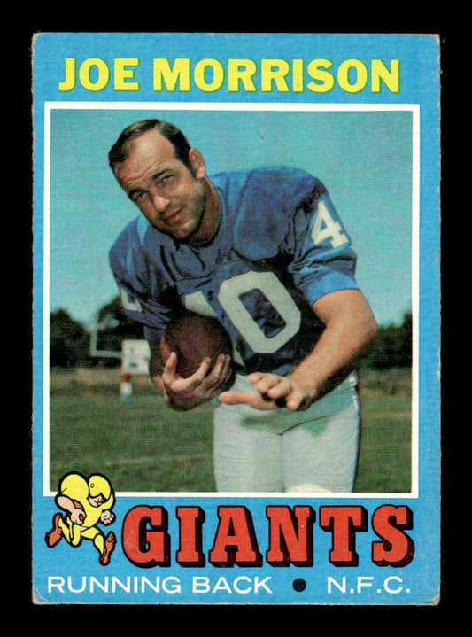 1971 Topps #191 Joe Morrison Very Good HOF-10002555