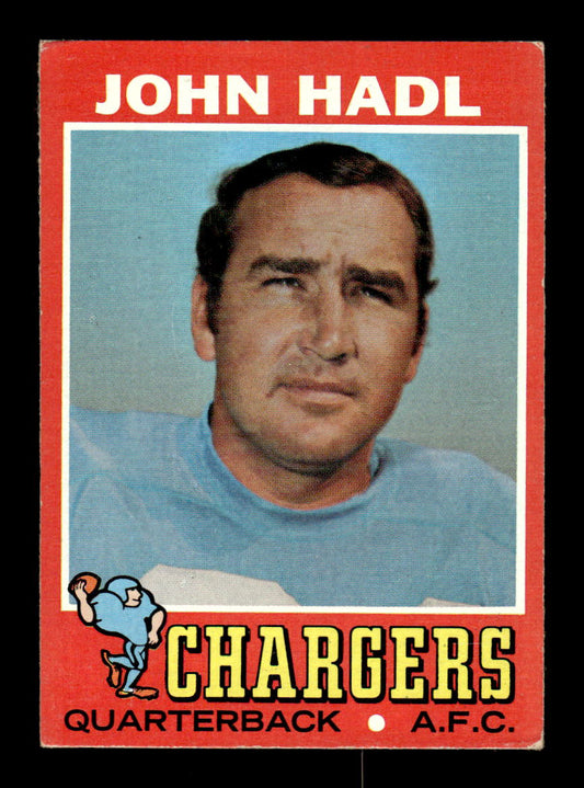 1971 Topps #255 John Hadl Very Good HOF-10002557