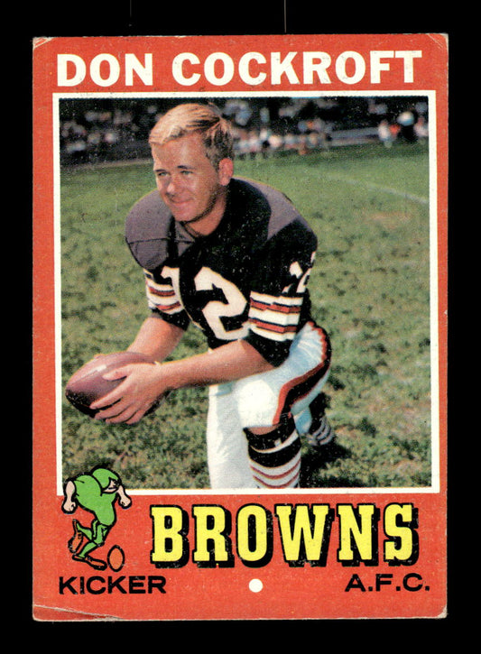 1971 Topps #193 Don Cockroft Very Good HOF-10002558