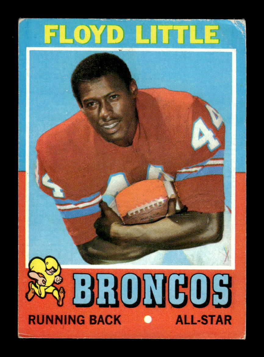 1971 Topps #110 Floyd Little Very Good HOF-10002564