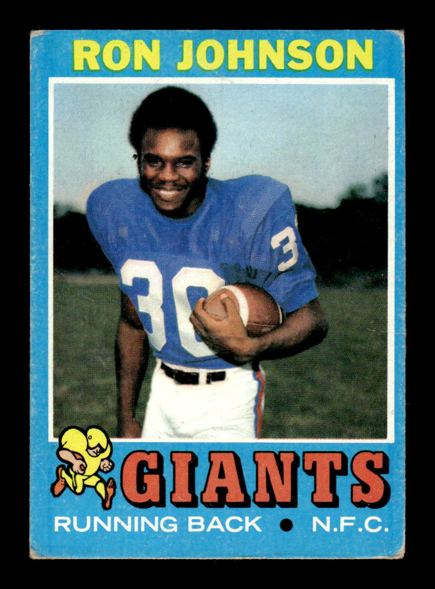 1971 Topps #51 Ron Johnson Very Good HOF-10002565