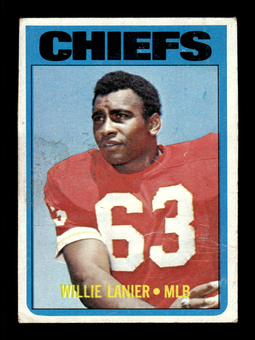 1972 Topps #35 Willie Lanier Very Good HOF-10002575