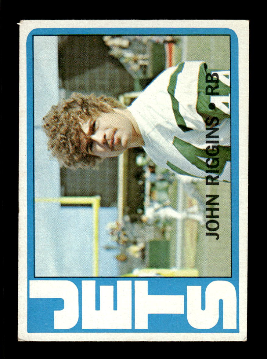 1972 Topps #13 John Riggins Very Good HOF-10002578