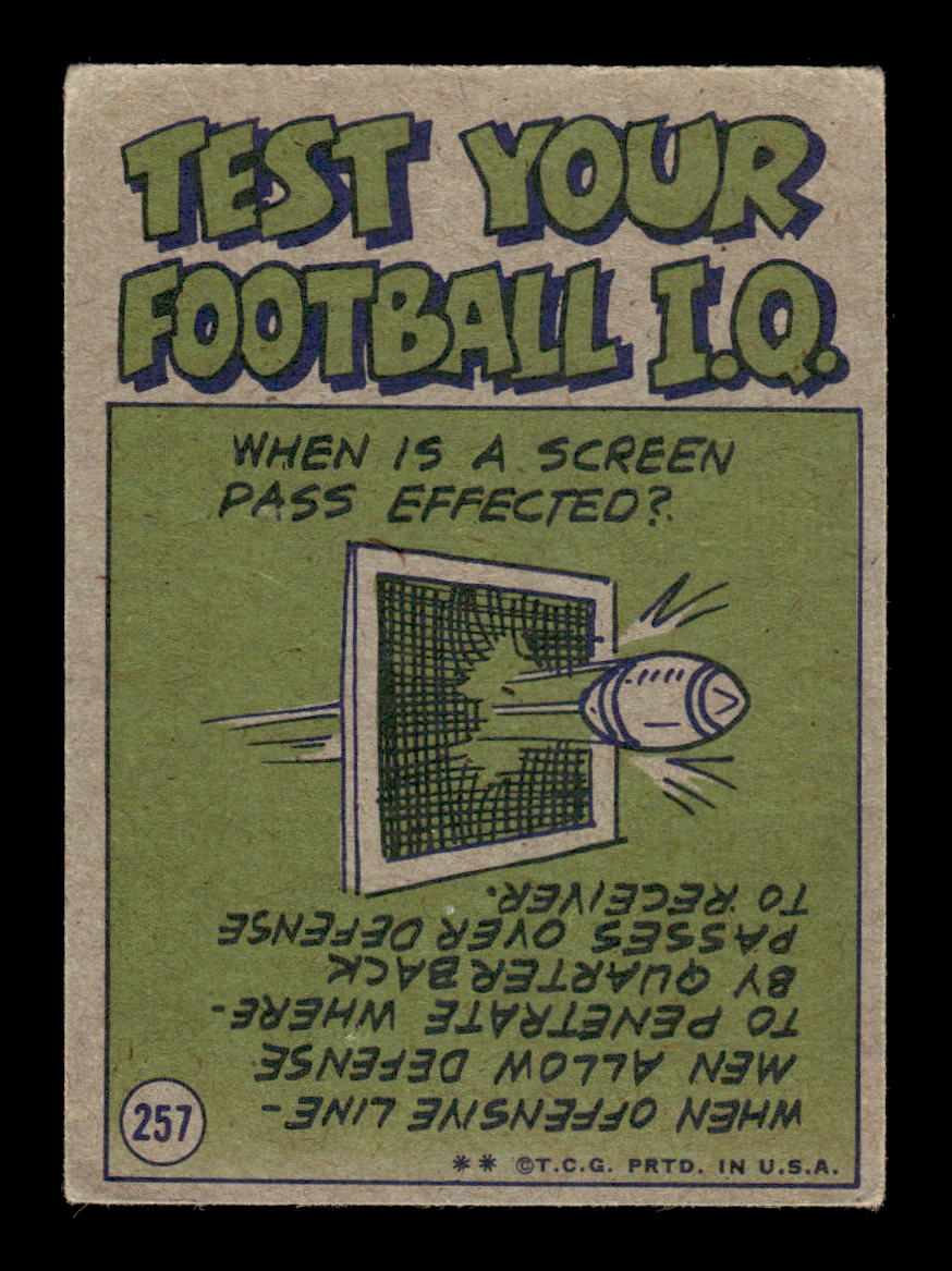 1972 Topps #257 L.C. Greenwood Very Good HOF-10002582