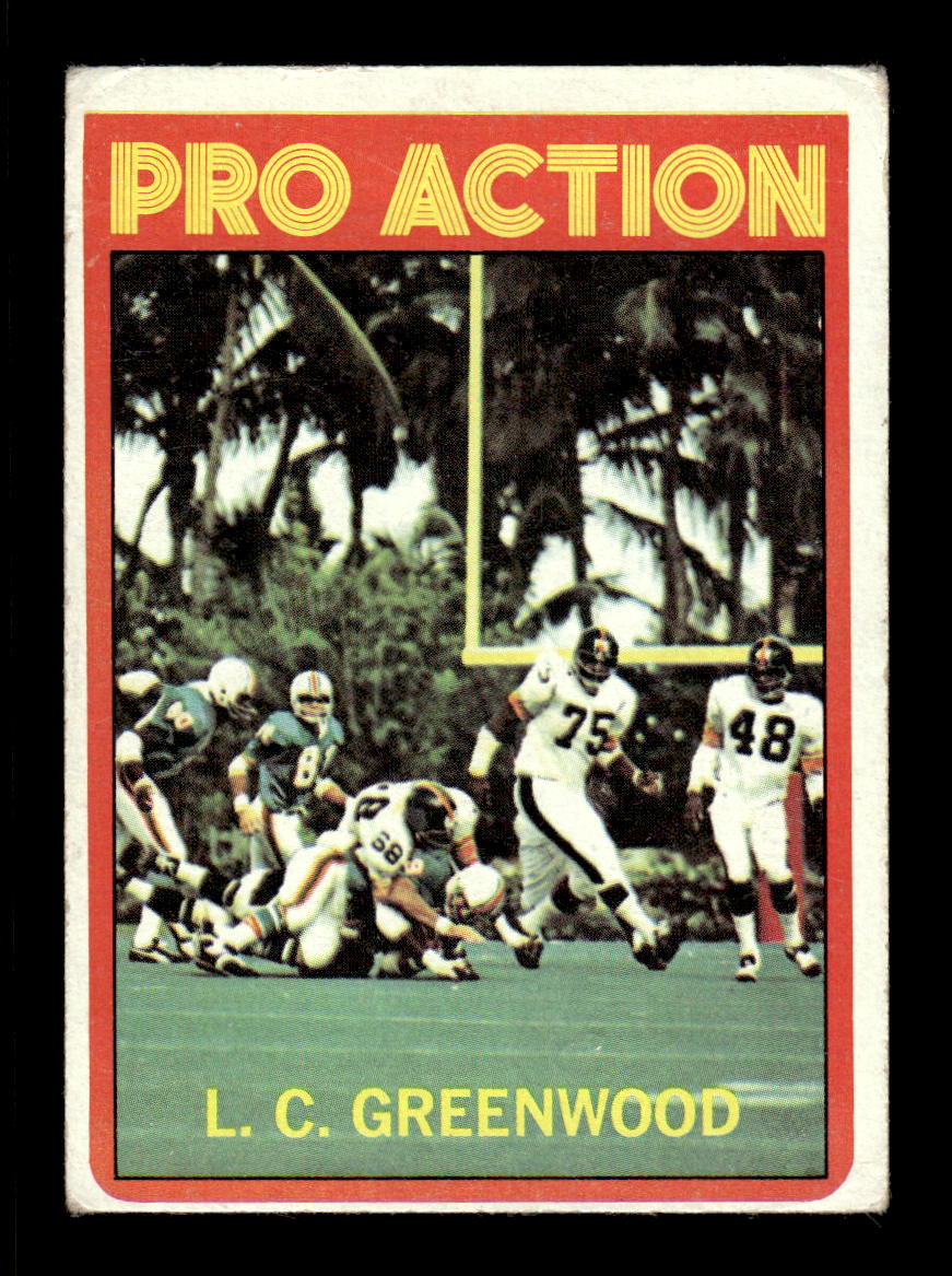1972 Topps #257 L.C. Greenwood Very Good HOF-10002582