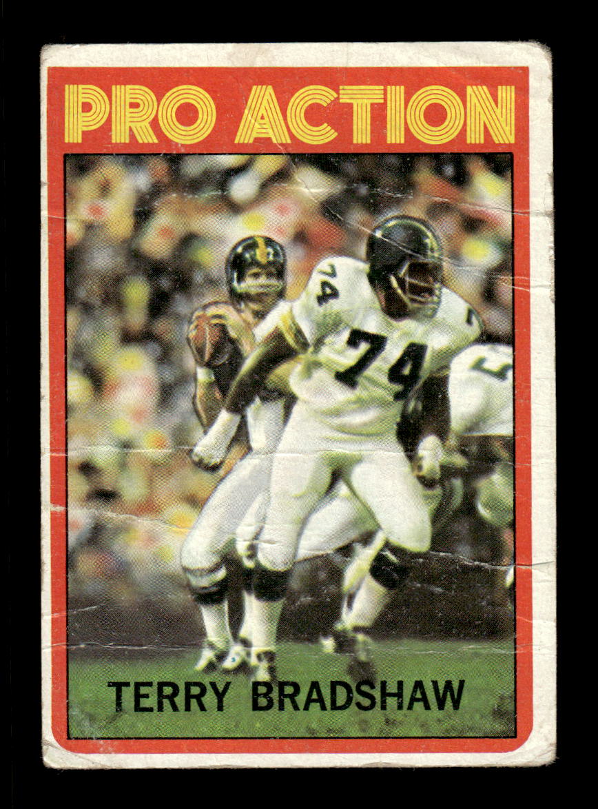 1972 Topps #120 Terry Bradshaw Very Good HOF-10002583