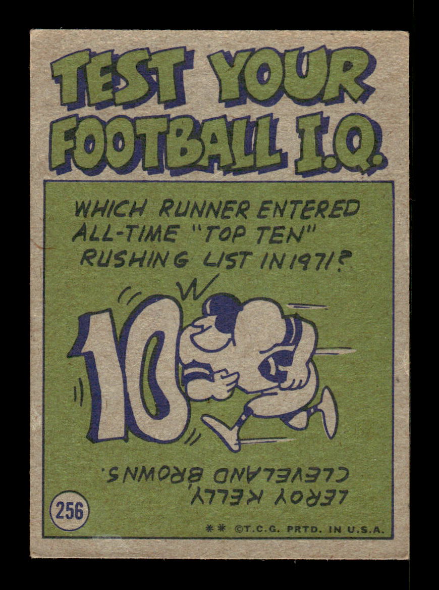 1972 Topps #256 Don Horn Very Good HOF-10002589