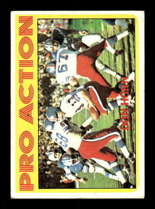 1972 Topps #256 Don Horn Very Good HOF-10002589