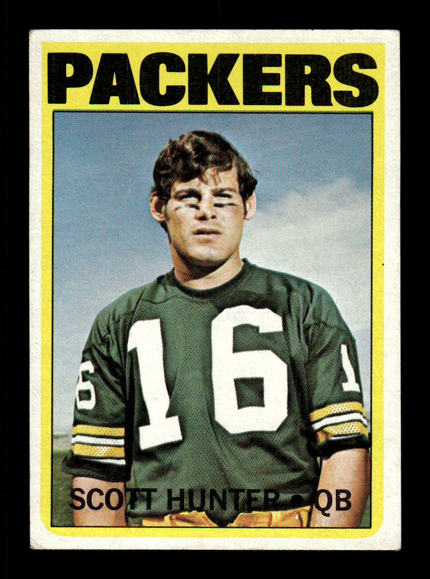 1972 Topps #206 Scott Hunter Very Good HOF-10002590